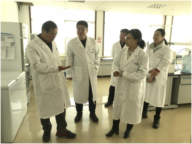 热烈接待莱西市政府姜市长一行莅临尊龙凯时指导事情