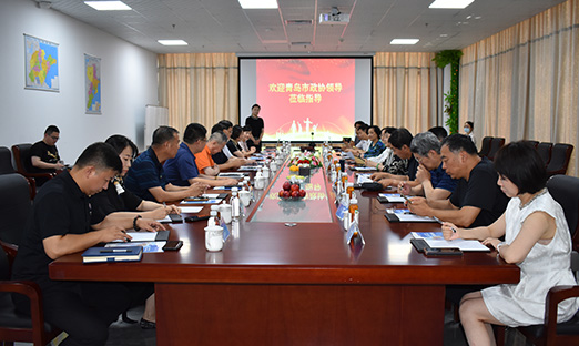 青岛政协多名驻会常委莅临尊龙凯时工业园旅行指导