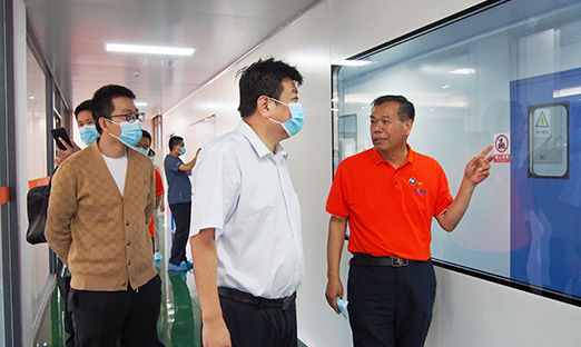 尊龙凯时CTC手艺获肥都会卫生康健局鹿森书记高度认可